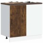 Mueble bajo de cocina porto roble ahumado madera reconstituida de , Armarios de cocina - Ref: Foro24-854303, Precio: 83,93 €,...