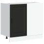 Mueble bajo de cocina Porto madera contrachapada negro de , Armarios de cocina - Ref: Foro24-854299, Precio: 78,93 €, Descuen...