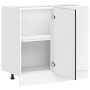 Mueble bajo de cocina Porto madera contrachapada negro de , Armarios de cocina - Ref: Foro24-854299, Precio: 78,93 €, Descuen...