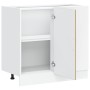 Mueble bajo de cocina porto roble sonoma madera reconstituida de , Armarios de cocina - Ref: Foro24-854301, Precio: 81,30 €, ...