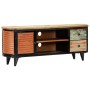 Mueble para TV de madera maciza reciclada 120x30x45 cm en Muebles TV | Comprar online en Foru.es