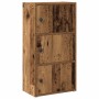 Estantería madera de ingeniería color envejecido 40x24x77 cm de , Librerías y estanterías - Ref: Foro24-860371, Precio: 49,99...