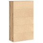 Estantería de madera de ingeniería roble artisan 60x24x101,5 cm de , Librerías y estanterías - Ref: Foro24-860399, Precio: 81...