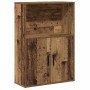 Estantería madera de ingeniería color envejecido 60x24x85 cm de , Librerías y estanterías - Ref: Foro24-860416, Precio: 61,11...