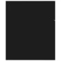 Armario para lavabo madera contrachapada negro 60x38,5x46 cm de vidaXL, Muebles de baño - Ref: Foro24-804648, Precio: 40,08 €...