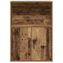 Estantería madera de ingeniería color envejecido 60x24x85 cm de , Librerías y estanterías - Ref: Foro24-860416, Precio: 61,11...