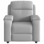 Sillón de masaje reclinable de tela gris nube de , Sillones - Ref: Foro24-4015699, Precio: 206,38 €, Descuento: %