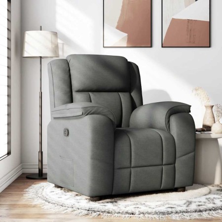 Sillón reclinable de tela gris oscuro de , Sillones - Ref: Foro24-4015701, Precio: 247,99 €, Descuento: %