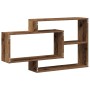 Estante de pared madera de ingeniería envejecida 104x20x58,5 cm de , Estantes y estanterías - Ref: Foro24-855822, Precio: 49,...