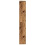 Estantería madera de ingeniería madera envejecida 157x24x160 cm de , Librerías y estanterías - Ref: Foro24-855888, Precio: 11...