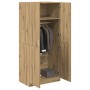 Armario de madera de ingeniería roble artesanal 80x52x180 cm de , Armarios roperos - Ref: Foro24-855883, Precio: 221,33 €, De...