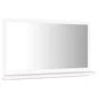 Espejo de baño madera contrachapada blanco 60x10,5x37 cm de vidaXL, Tocadores de baño - Ref: Foro24-804562, Precio: 33,90 €, ...