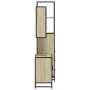 Set de muebles de baño 3 pzas madera contrachapada roble Sonoma de , Muebles de baño - Ref: Foro24-3301166, Precio: 277,99 €,...