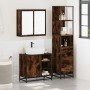 Set de muebles baño 3 pzas madera contrachapada roble ahumado de , Muebles de baño - Ref: Foro24-3301147, Precio: 233,28 €, D...