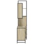 Set de muebles de baño 3 pzas madera contrachapada roble Sonoma de , Muebles de baño - Ref: Foro24-3301151, Precio: 264,39 €,...