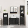 Juego de muebles de baño 3 pzas madera contrachapada negro de , Muebles de baño - Ref: Foro24-3301170, Precio: 301,58 €, Desc...
