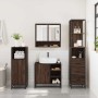 Set de muebles baño 3 pzas madera contrachapada roble marrón de , Muebles de baño - Ref: Foro24-3301179, Precio: 257,65 €, De...