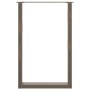 Patas de mesa centro forma U 2uds acero natural 60x(90-91) cm de , Patas para mesas - Ref: Foro24-4013227, Precio: 99,69 €, D...