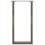 Patas mesa centro forma U 2uds acero natural 38x(72-73)cm acero de , Patas para mesas - Ref: Foro24-4013175, Precio: 66,01 €,...