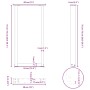 Patas mesa centro forma U 2uds acero natural 38x(72-73)cm acero de , Patas para mesas - Ref: Foro24-4013175, Precio: 66,01 €,...