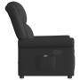 Sillón reclinable de cuero sintético negro brillante de , Sillones - Ref: Foro24-4015678, Precio: 193,95 €, Descuento: %