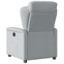 Sillón reclinable eléctrico tela gris claro de , Sillones - Ref: Foro24-3303114, Precio: 232,37 €, Descuento: %