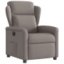 Sillón reclinable eléctrico tela gris taupé de , Sillones - Ref: Foro24-3303121, Precio: 252,27 €, Descuento: %