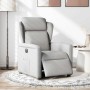 Sillón reclinable eléctrico de tela gris nube de , Sillones - Ref: Foro24-3303123, Precio: 244,26 €, Descuento: %