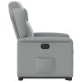 Sillón eléctrico reclinable elevable de tela gris claro de , Sillones - Ref: Foro24-3303154, Precio: 298,53 €, Descuento: %