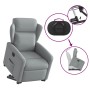 Sillón eléctrico reclinable elevable de tela gris claro de , Sillones - Ref: Foro24-3303154, Precio: 298,53 €, Descuento: %