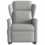 Sillón eléctrico reclinable elevable de tela gris nube de , Sillones - Ref: Foro24-3303163, Precio: 331,81 €, Descuento: %