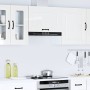 Armario de pared de cocina Kalmar blanca de alto brillo de , Armarios de cocina - Ref: Foro24-853599, Precio: 65,18 €, Descue...