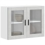 Armario de pared para cocina puerta cristal Porto gris hormigón de , Armarios de cocina - Ref: Foro24-854091, Precio: 88,57 €...