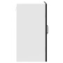Armario pared cocina puerta de cristal Kalmar negra de , Armarios de cocina - Ref: Foro24-853668, Precio: 62,10 €, Descuento: %