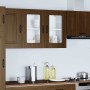 Armario pared cocina puerta de cristal Kalmar roble marrón de , Armarios de cocina - Ref: Foro24-853614, Precio: 90,48 €, Des...