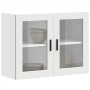 Armario de pared para cocina con puerta de cristal Porto blanco de , Armarios de cocina - Ref: Foro24-854087, Precio: 91,78 €...
