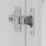 Armario de pared para cocina con puerta de cristal Porto blanco de , Armarios de cocina - Ref: Foro24-854087, Precio: 91,78 €...