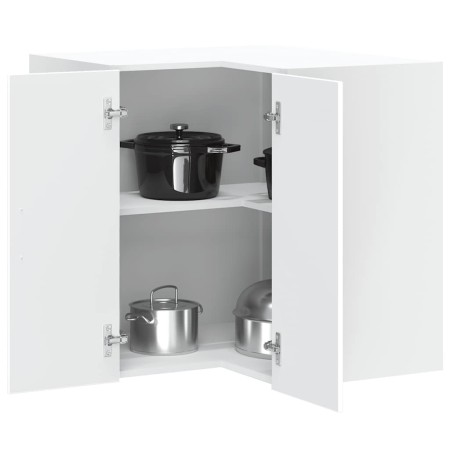 Mueble de cocina esquina pared Lucca madera ingeniería blanca de , Armarios de cocina - Ref: Foro24-853857, Precio: 84,69 €, ...