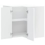 Mueble de cocina esquina pared Lucca madera ingeniería blanca de , Armarios de cocina - Ref: Foro24-853857, Precio: 84,69 €, ...