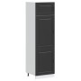 Armario de cocina Kalmar negra de madera de ingeniería de , Armarios de cocina - Ref: Foro24-853628, Precio: 214,45 €, Descue...