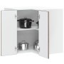 Mueble de cocina esquina pared Lucca roble ahumado de , Armarios de cocina - Ref: Foro24-853862, Precio: 83,27 €, Descuento: %