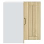 Mueble cocina esquina pared Lucca roble sonoma de , Armarios de cocina - Ref: Foro24-853860, Precio: 84,69 €, Descuento: %