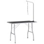 Mesa de aseo ajustable para perros con 1 lazo de vidaXL, Productos de higiene para mascotas - Ref: Foro24-171065, Precio: 113...