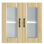 Armario pared cocina puerta de cristal Lucca roble sonoma de , Armarios de cocina - Ref: Foro24-853910, Precio: 68,76 €, Desc...