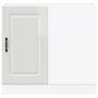 Mueble bajo cocina Kalmar madera ingeniería blanca alto brillo de , Armarios de cocina - Ref: Foro24-854320, Precio: 93,46 €,...