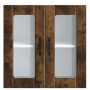 Armario pared cocina puerta de cristal Lucca roble ahumado de , Armarios de cocina - Ref: Foro24-853912, Precio: 69,91 €, Des...