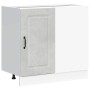 Mueble bajo de cocina Kalmar madera de ingeniería gris hormigón de , Armarios de cocina - Ref: Foro24-854322, Precio: 80,16 €...