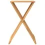 Folding stool solid teak wood 40x32.5x70 cm by vidaXL, Folding stools and chairs - Ref: Foro24-316164, Price: 77,68 €, Discou...