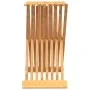 Taburete plegable madera maciza de teca 40x32,5x70 cm de vidaXL, Taburetes y sillas plegables - Ref: Foro24-316164, Precio: 7...