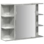 Set muebles de baño 2 piezas madera contrachapada gris hormigón de , Muebles de baño - Ref: Foro24-3324855, Precio: 174,08 €,...